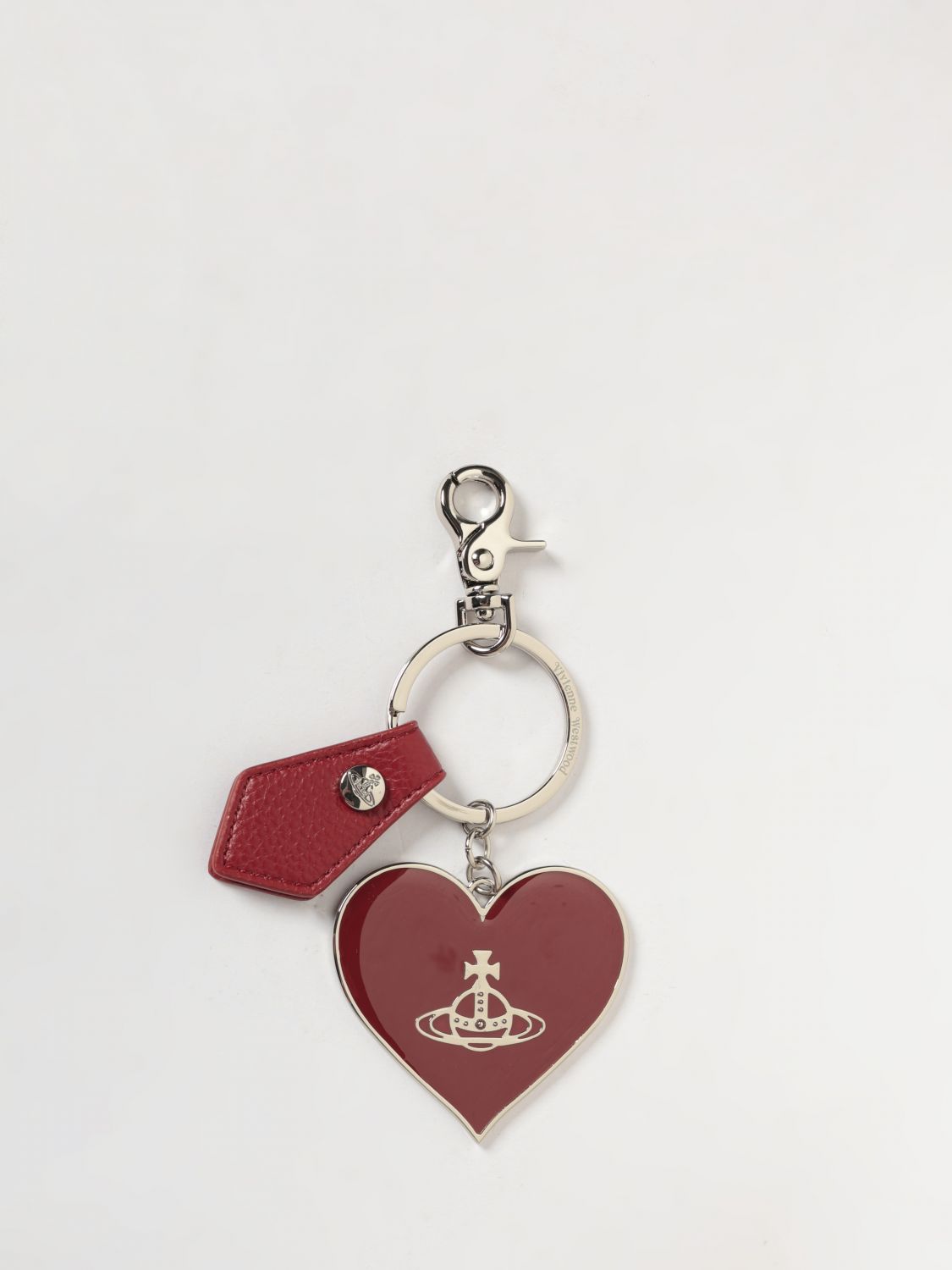 Vivienne Westwood Enamelled Brass Keychain · OS