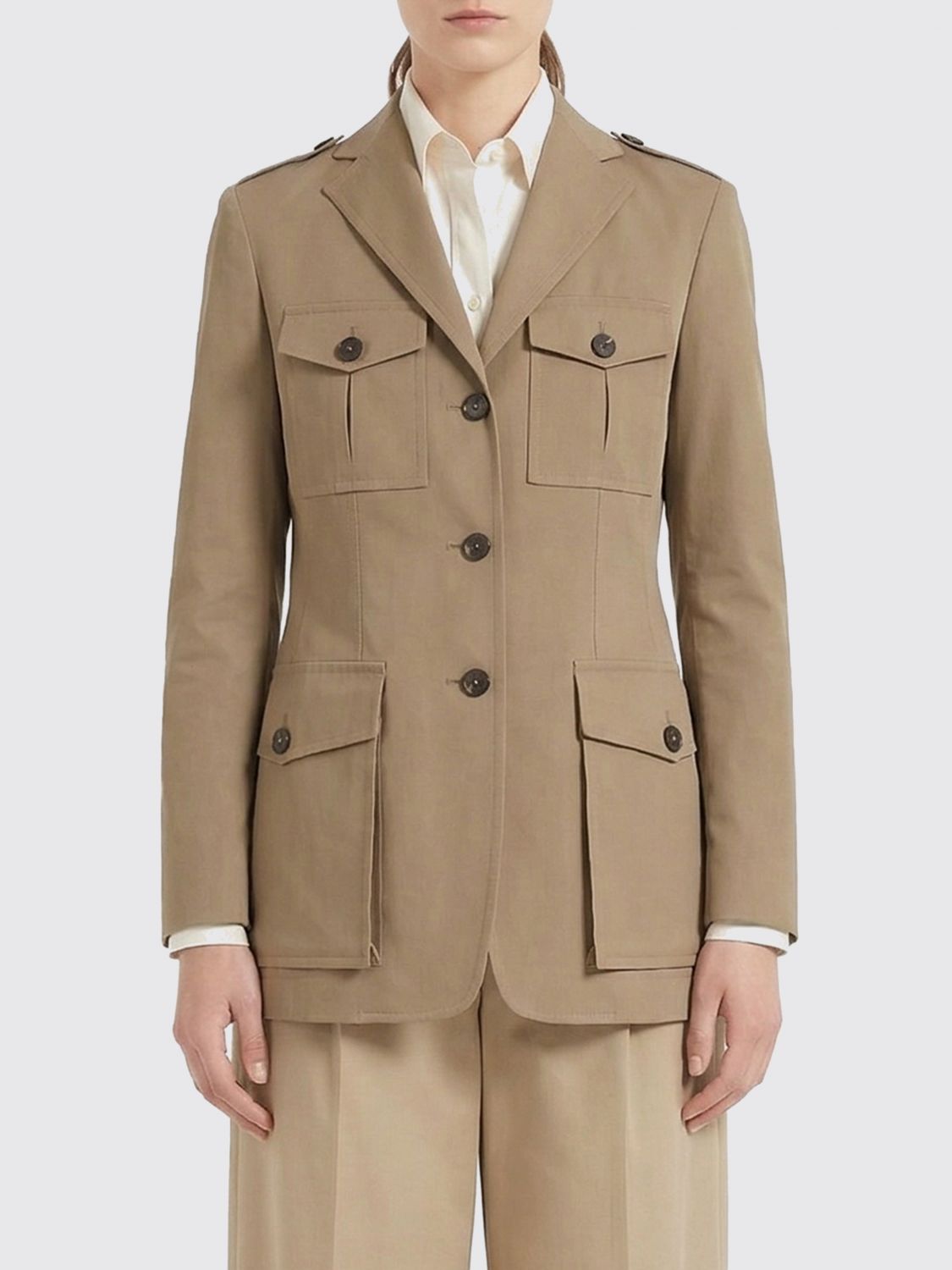 TAGLIATORE Cotton Sahariana Jacket　CUTTER コットンサハラジャケット TAGLIATORE