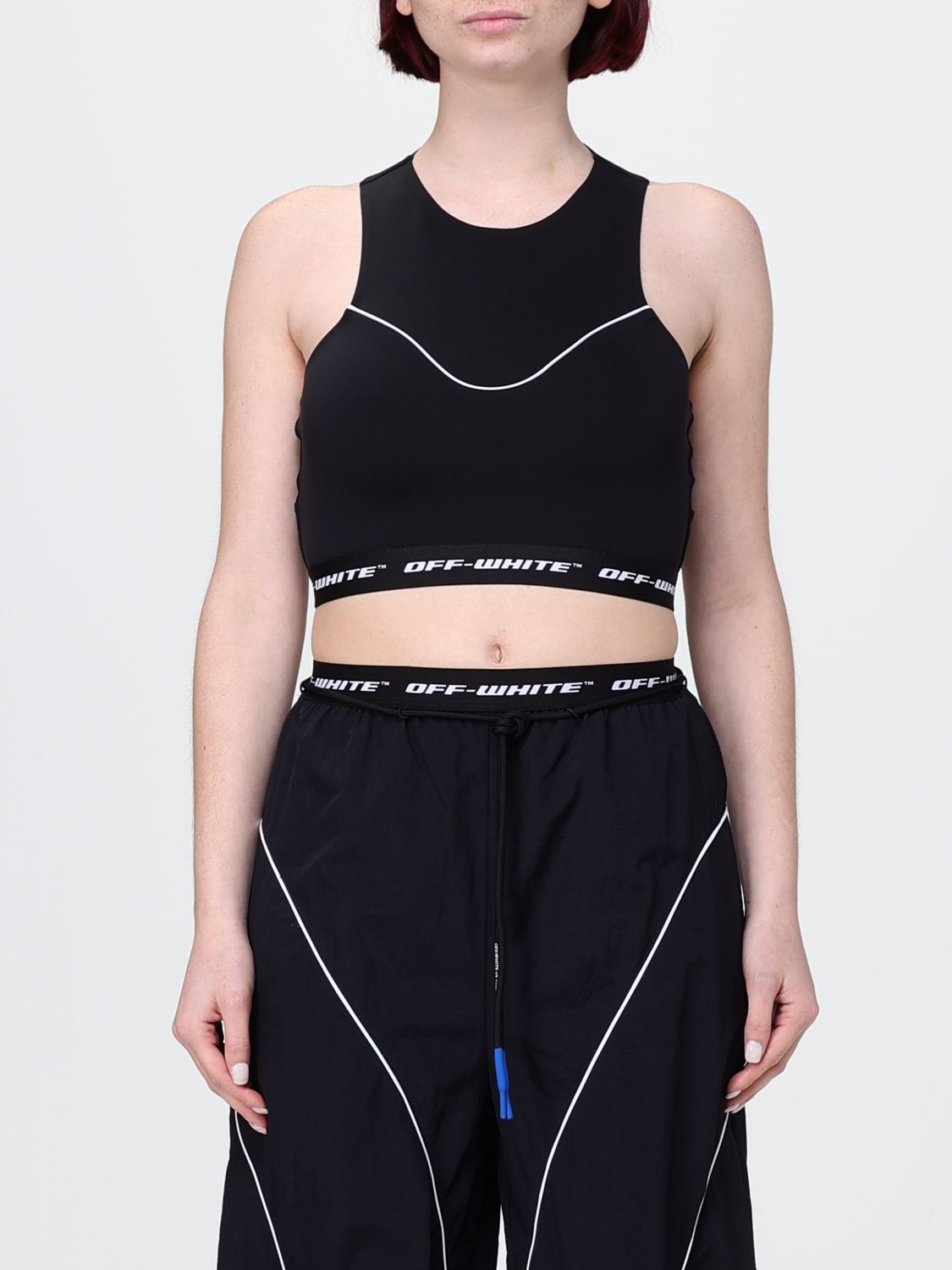 Off-White Stretch Technical Fabric Cropped Top　オフホワイト ストレッチ テクニカル ファブリック クロップド トップ Off-White