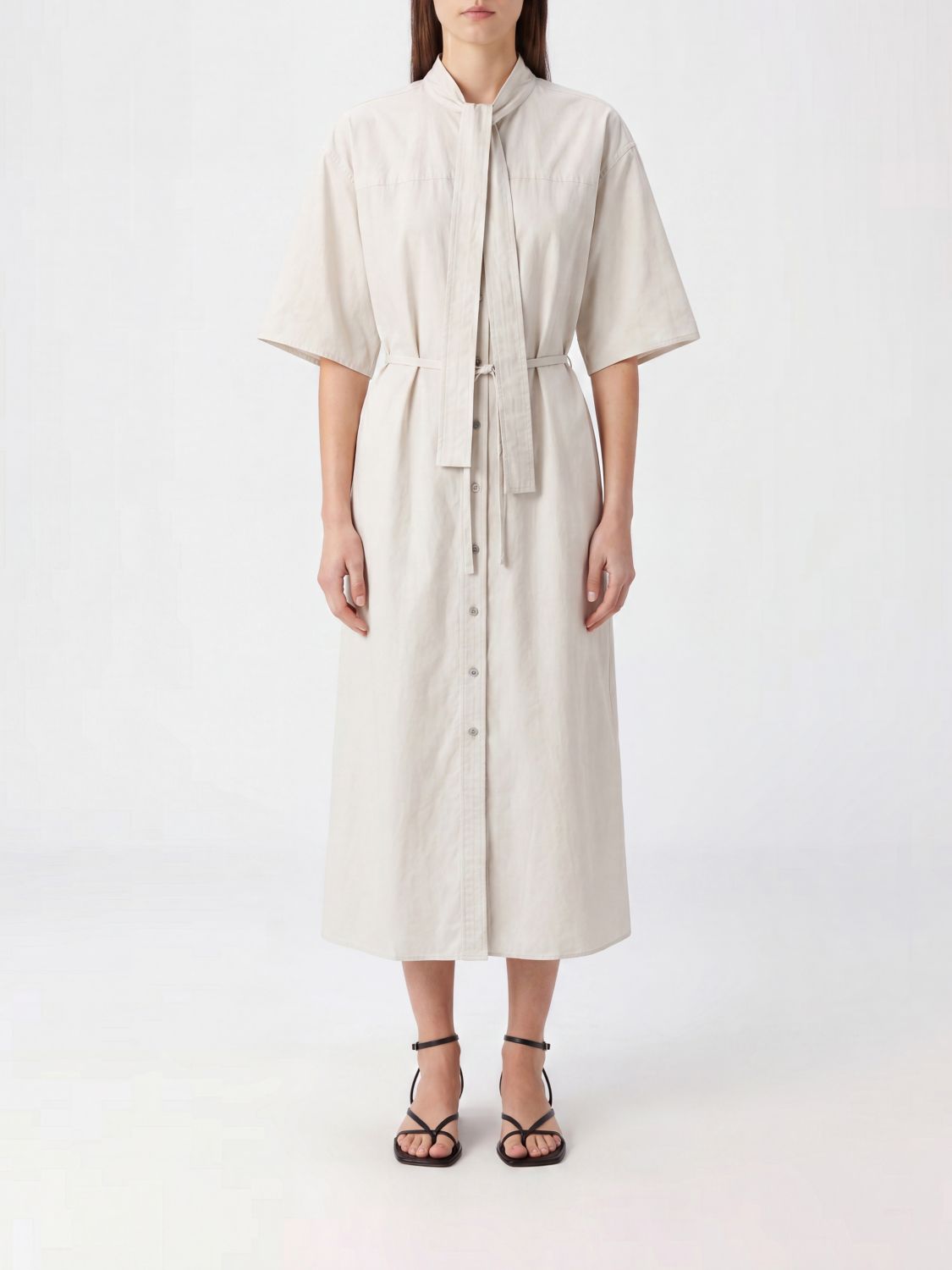 LEMAIRE Dress Woman color Cream