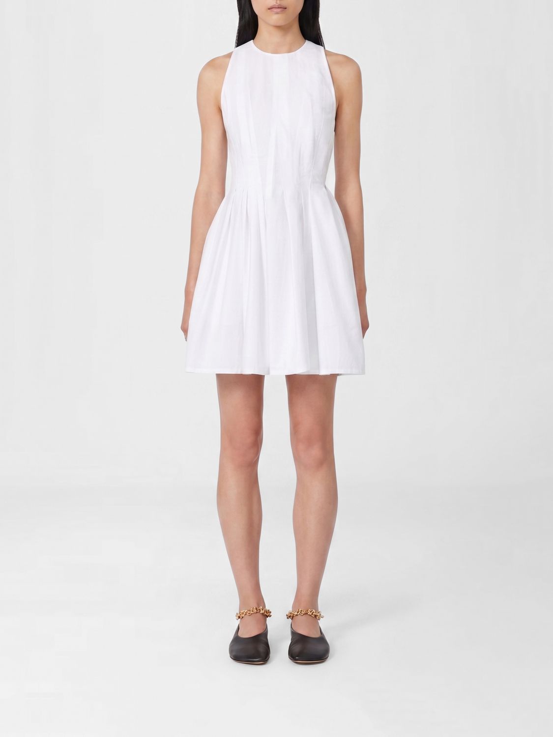 SPORTMAX Baumwoll-Mini-Kleid