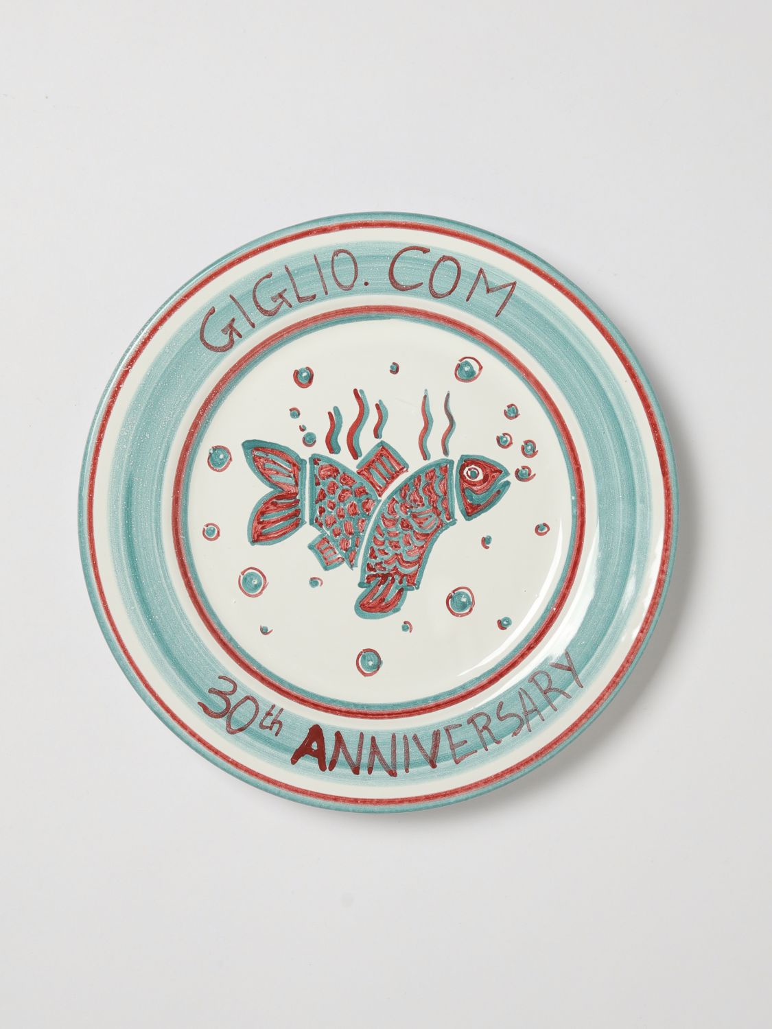 GIGLIO. COM 30th ANNIVERSARY Ceramic Plate