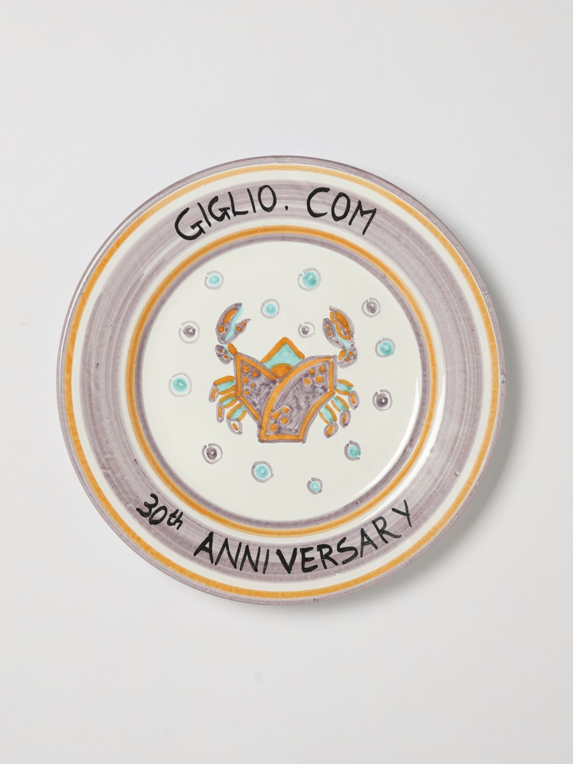 GIGLIO. COM 30th ANNIVERSARY Ceramic Plate