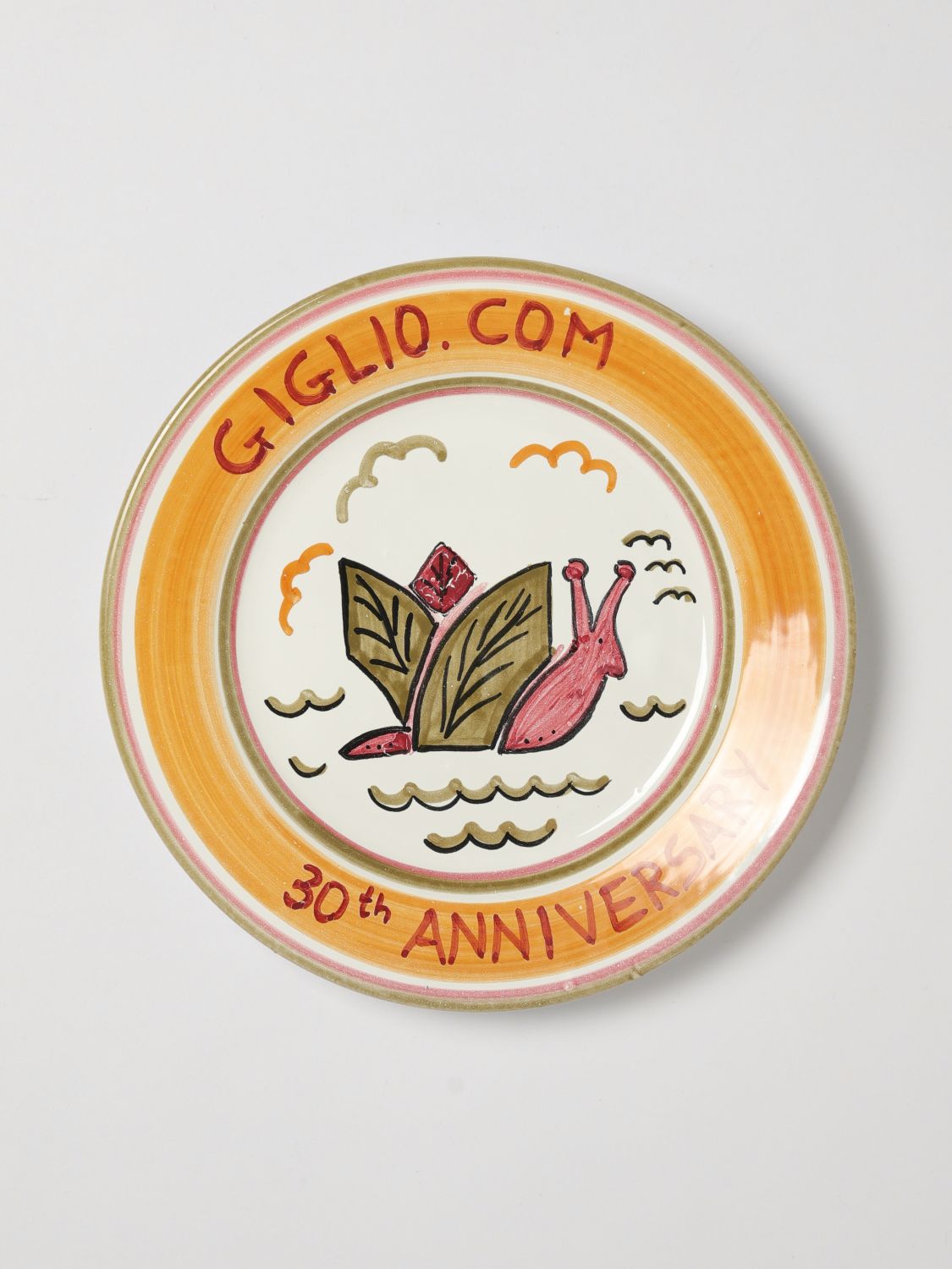 GIGLIO. COM 30th ANNIVERSARY Ceramic Plate