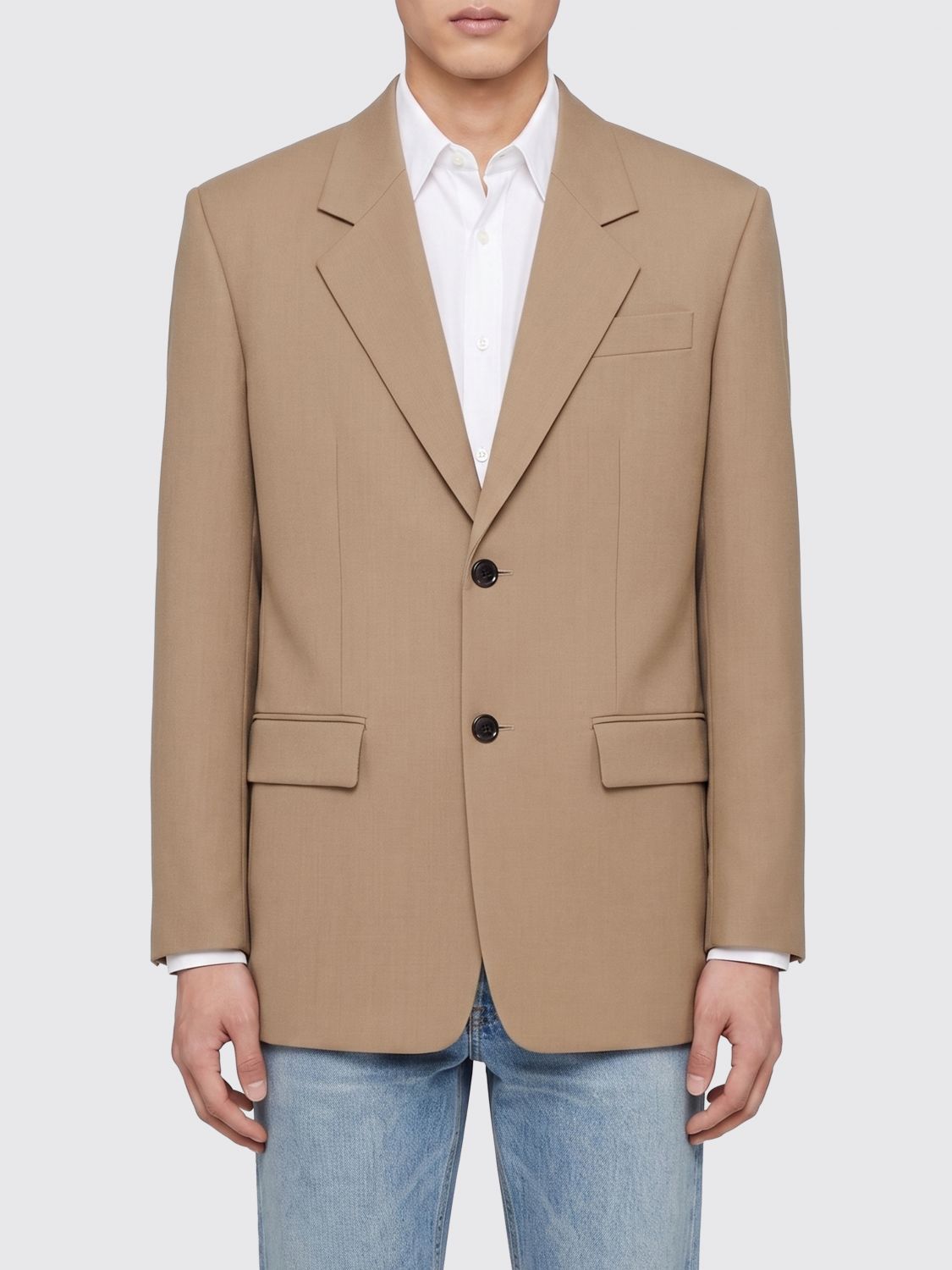 SAINT LAURENT Blazer a monopetto in lana