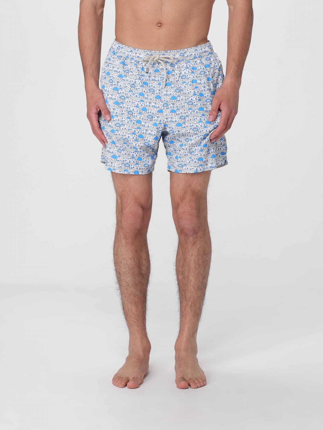 Mc2 Saint Barth Printed Boxer Swim Trunks · S