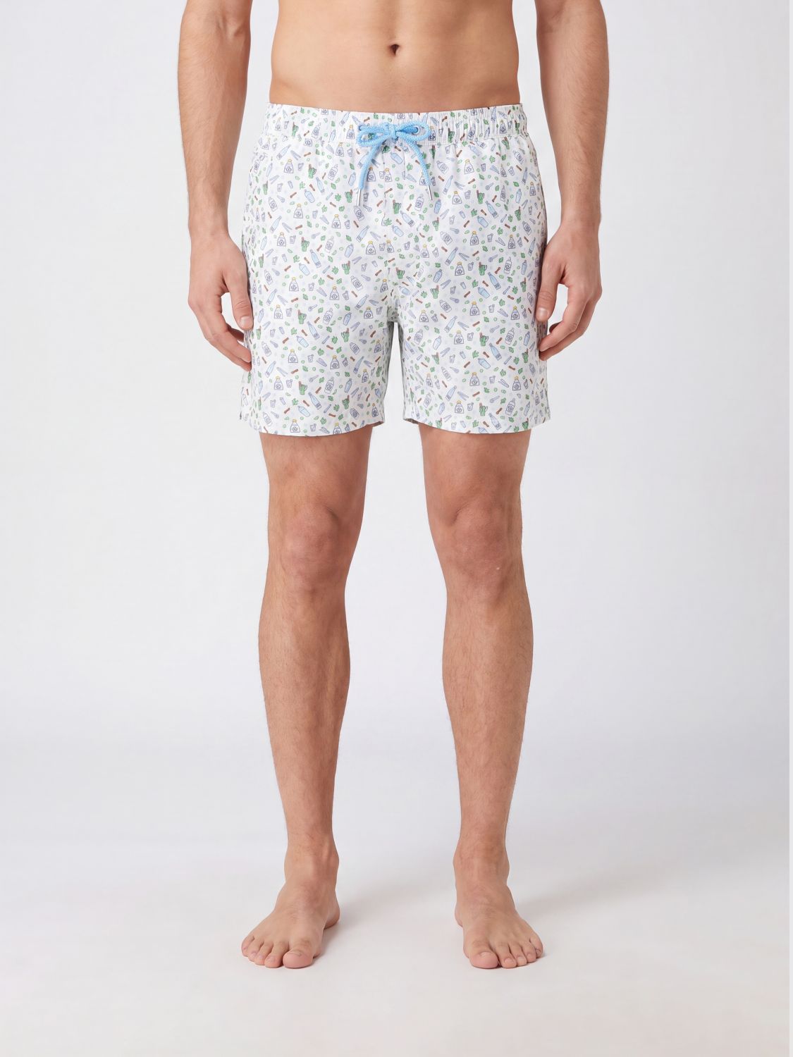 MC2 SAINT BARTH Bedruckte Boxer-Badehose