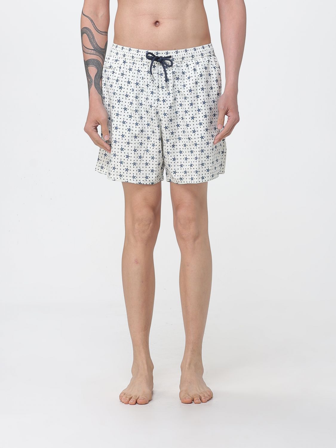 Mc2 Saint Barth Printed Boxer Swim Trunks