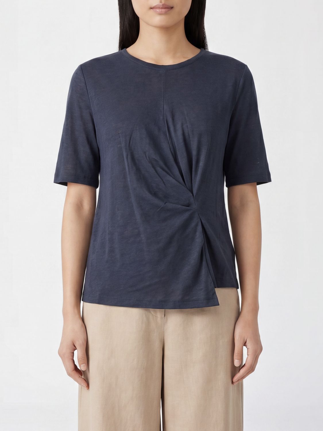 SEMICOUTURE T-shirts Ophelia in misto cotone