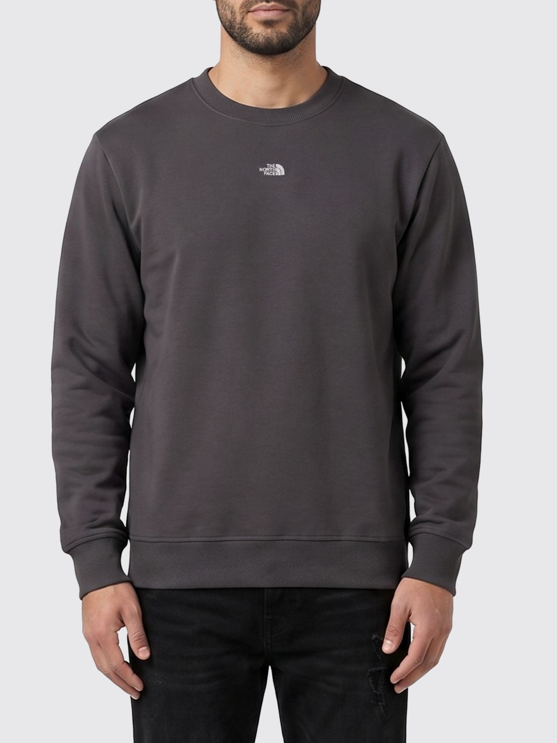 THE NORTH FACE Essential Light Rundhals-Sweatshirt mit Logo