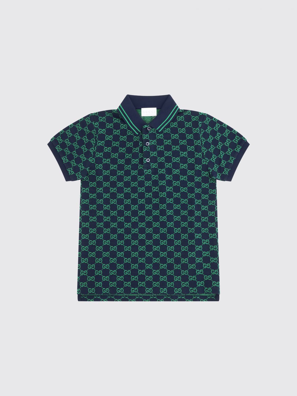 GUCCI Polo in cotone GG