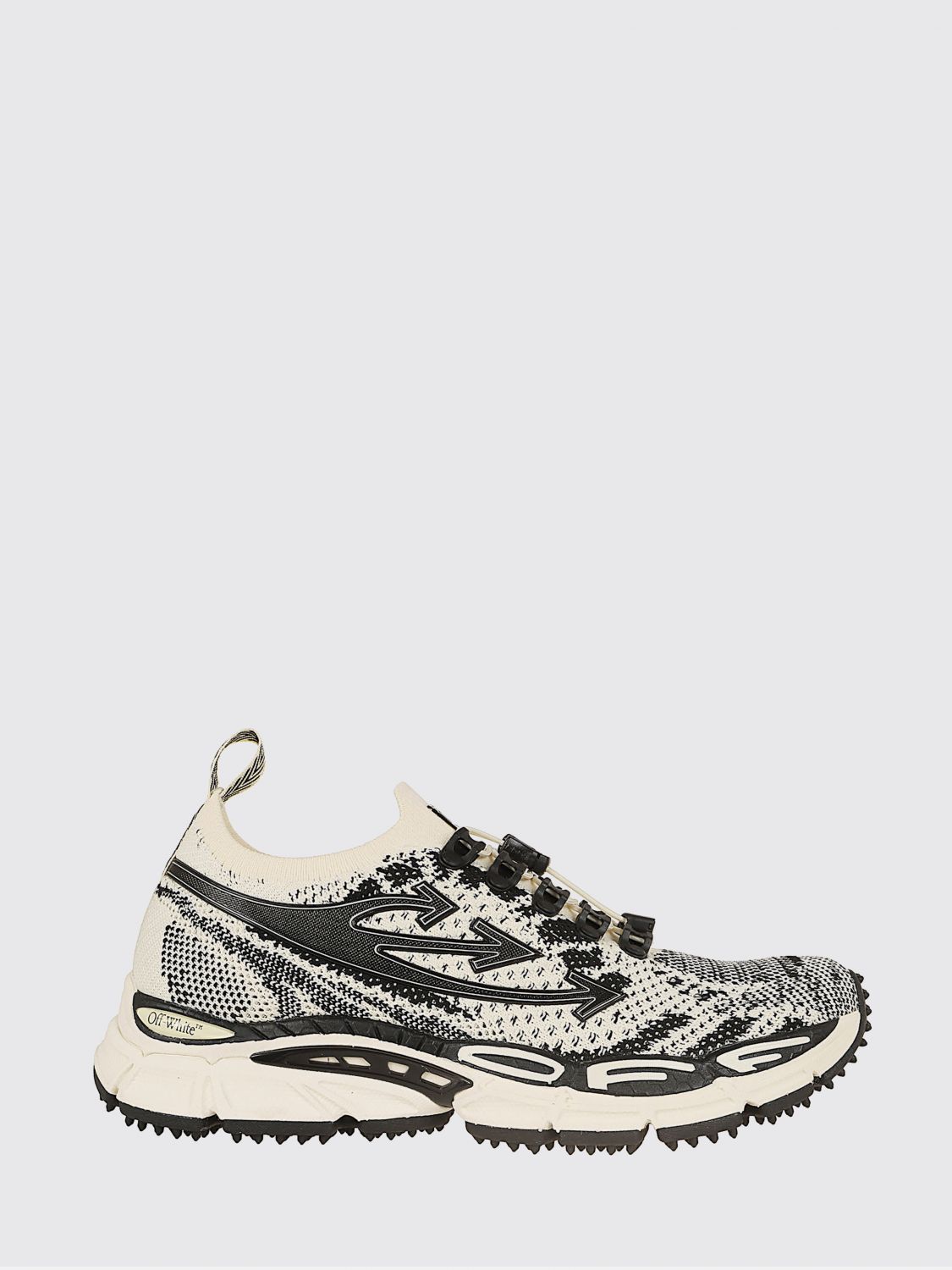 Off-White Sneakers Be Right Back in maglia jacquard
