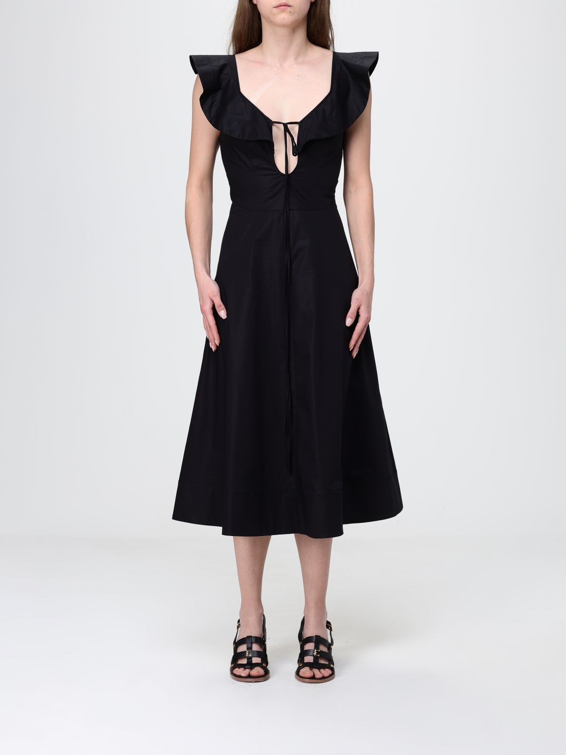 TWINSET Dress Woman color Black