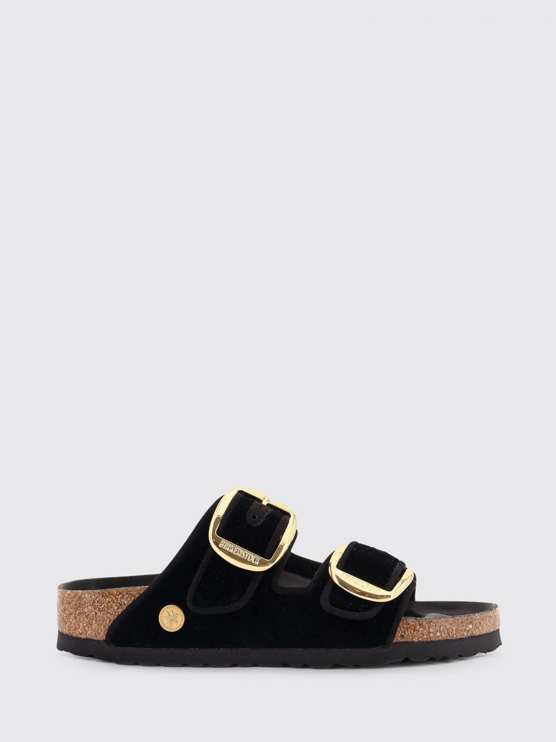 BIRKENSTOCK Arizona Big Buckle Velvet Sandals