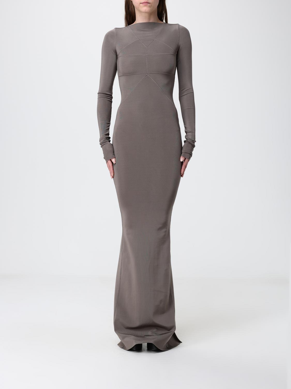 RICK OWENS Dress Woman color Grey