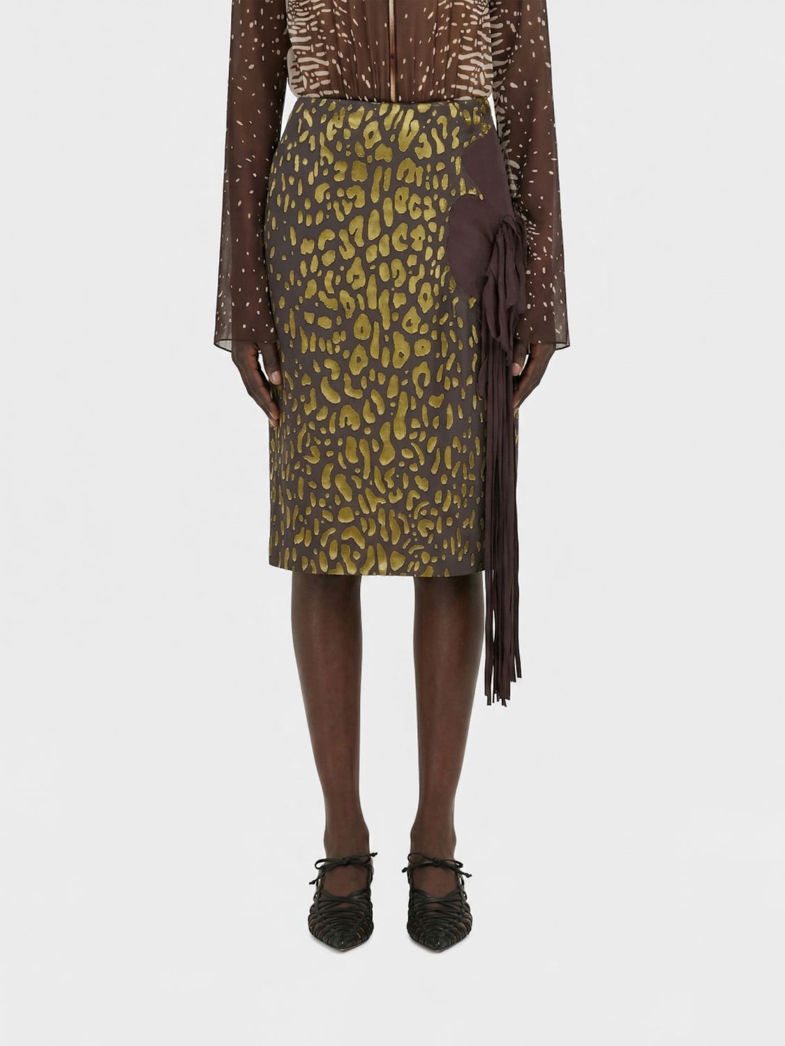 FERRAGAMO Skirt Woman color Beige