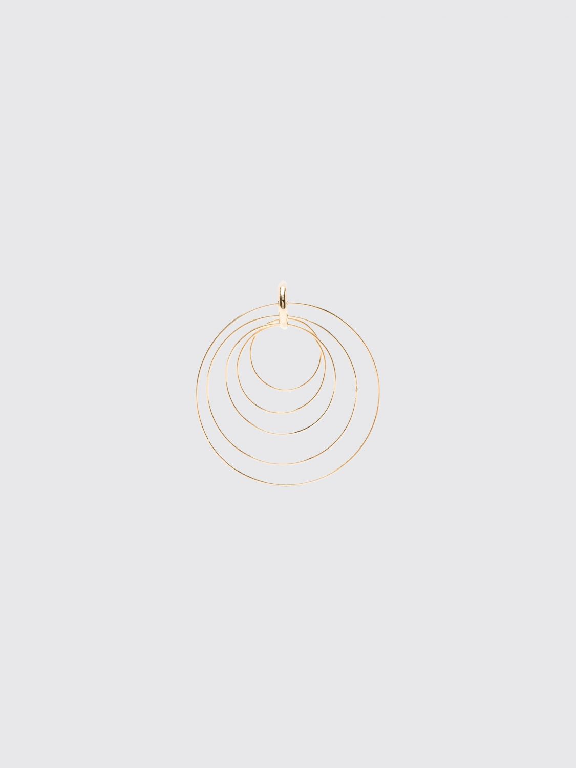 Panconesi Serpent Chromed Brass Earrings
