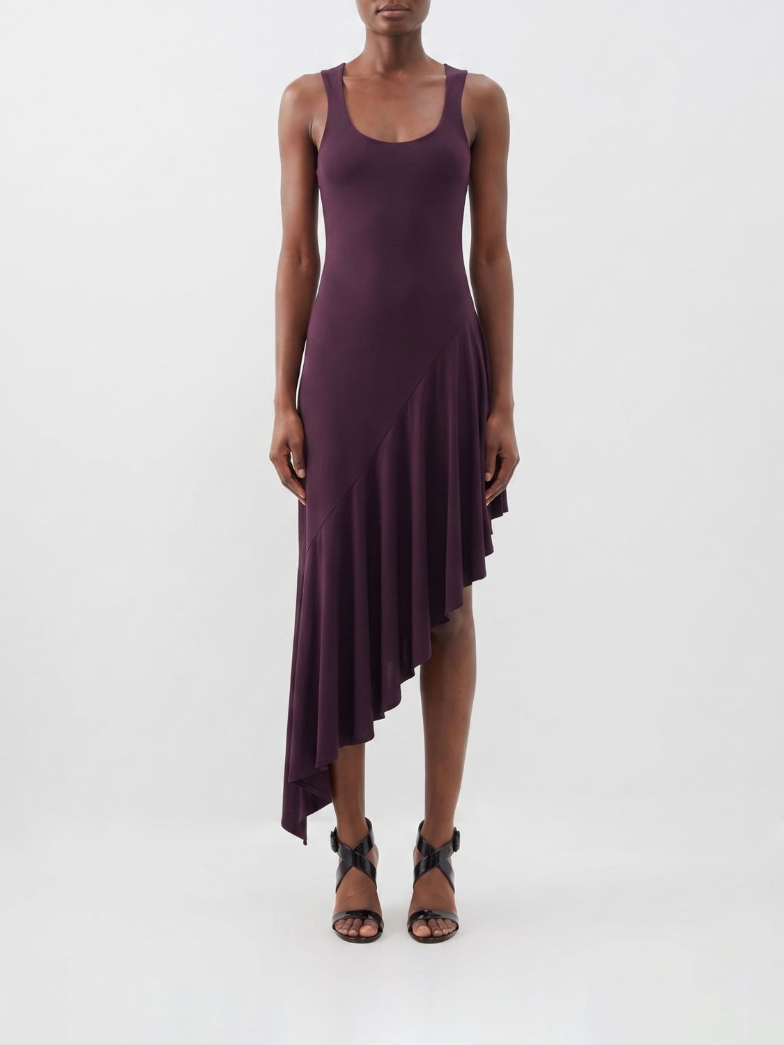 ALAÏA Dress Woman color Violet