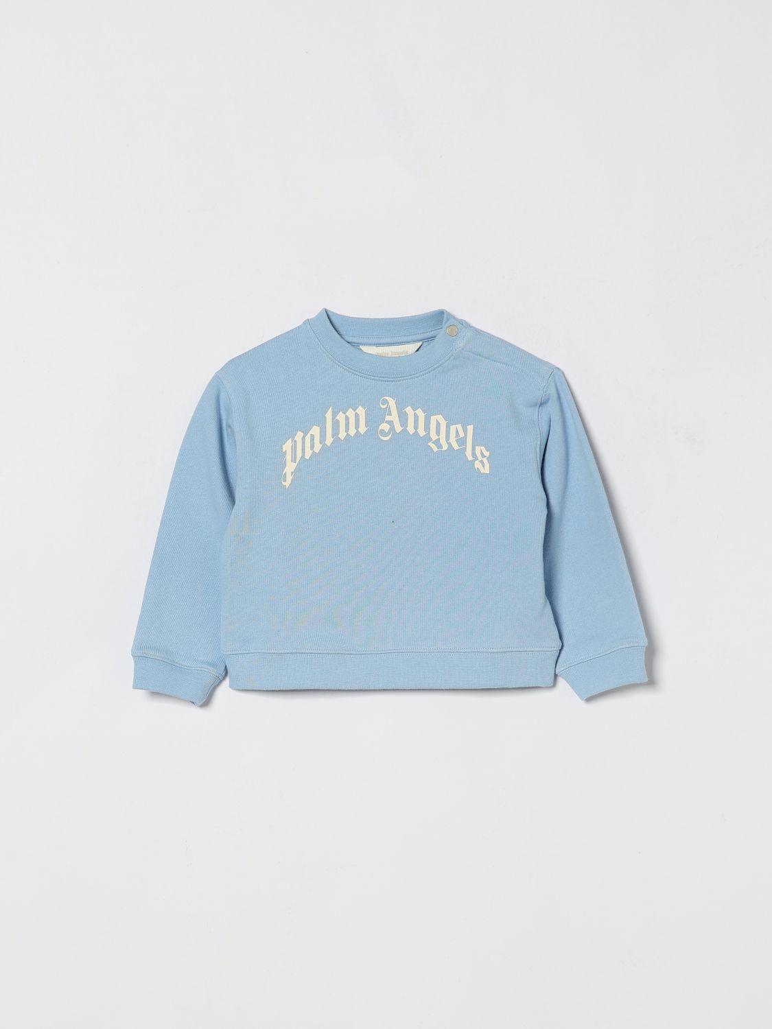 PALM ANGELS Sweater Kids color Sky Blue