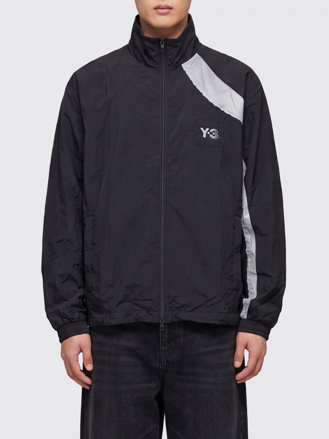 Y-3 Jacket Men color Black