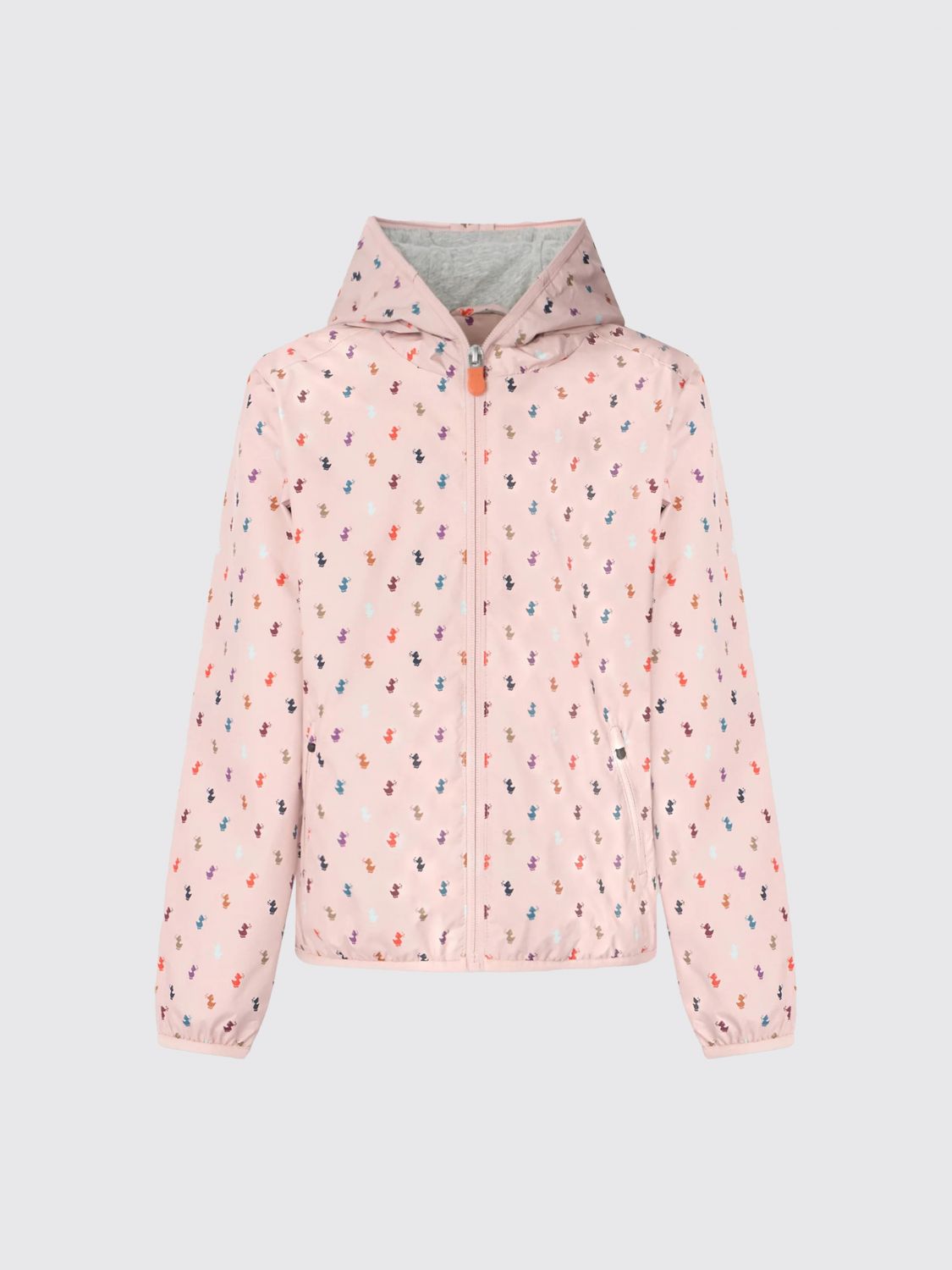 SAVE THE DUCK Giacca a vento in poliestere animalier