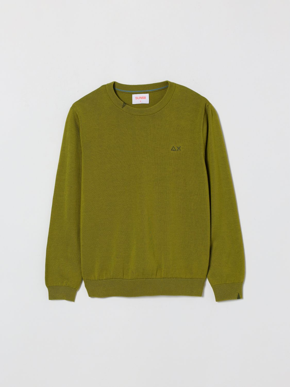 SUN68 Rundhals-Pullover aus Baumwolle