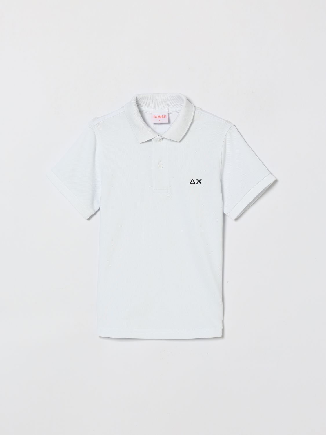 SUN68 Baumwoll-Polohemd mit Logo