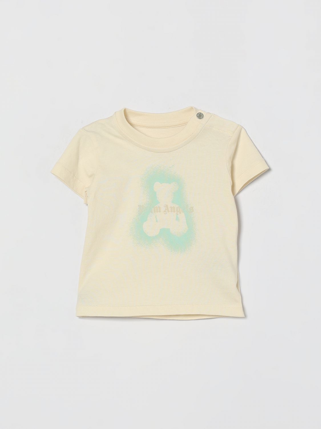 PALM ANGELS Printed Cotton T-Shirt　PALM ANGELS プリント コットン T シャツ PALM