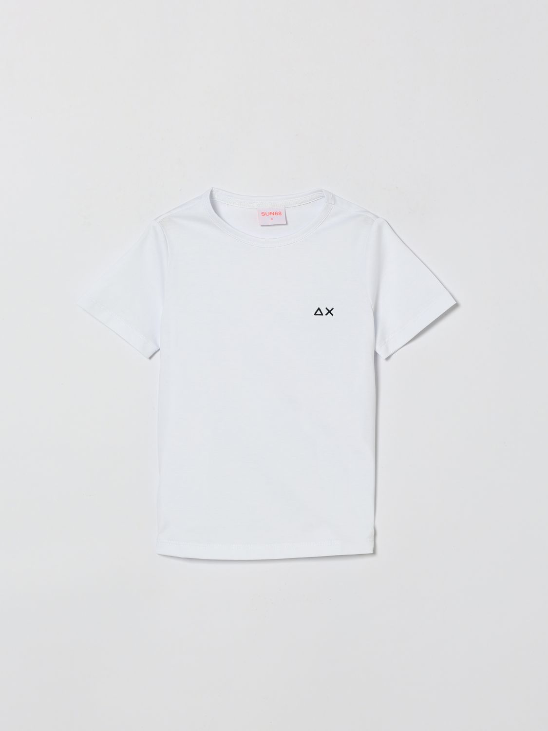 SUN68 Baumwoll-T-Shirt mit Logo
