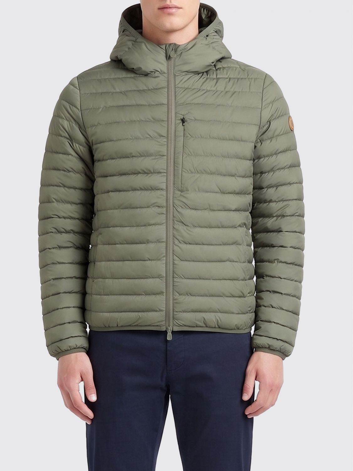 SAVE THE DUCK Gefütterte Nylon-Daunenjacke mit Kapuze