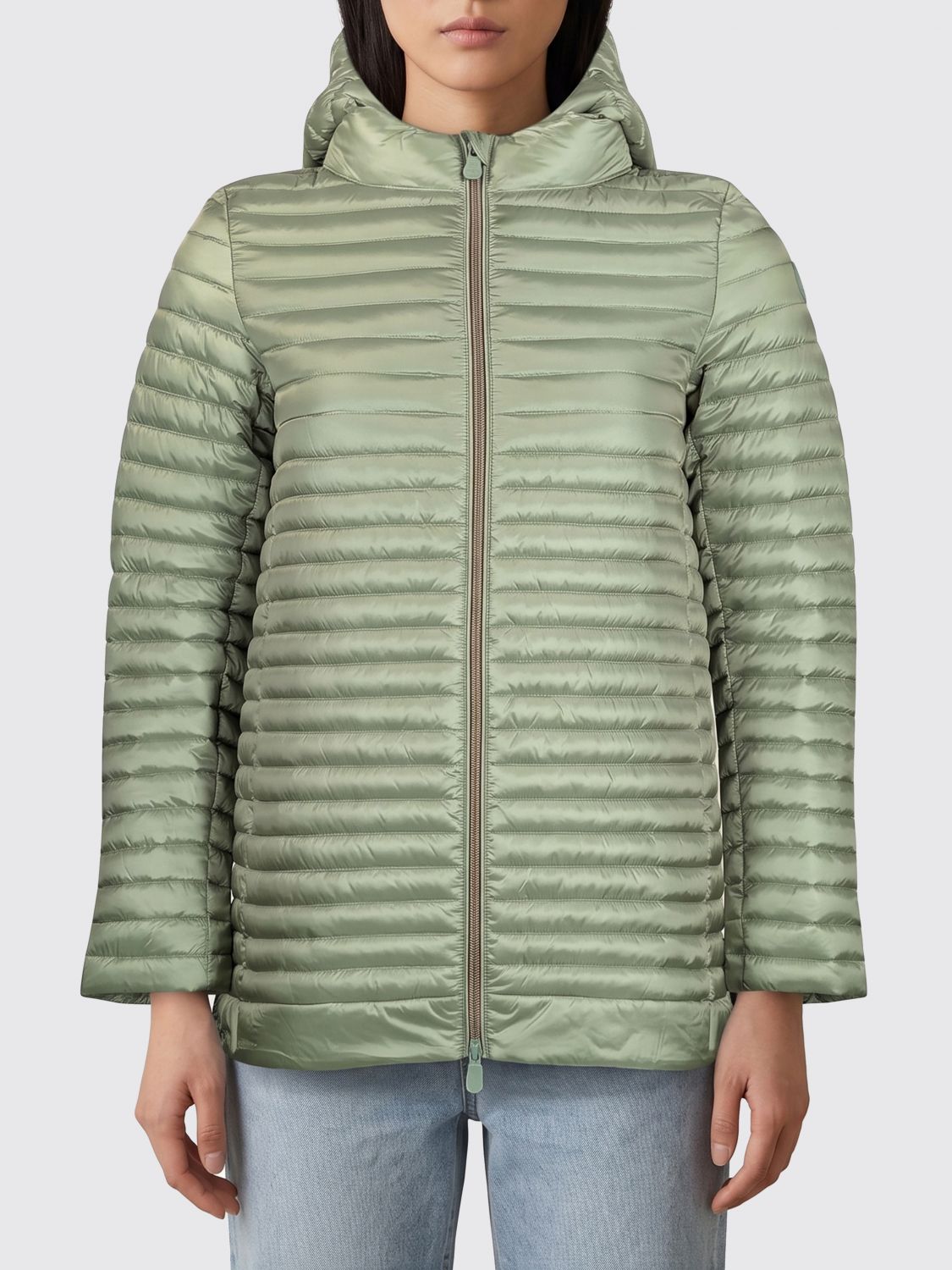 SAVE THE DUCK Nylon-Daunenjacke mit Kapuze