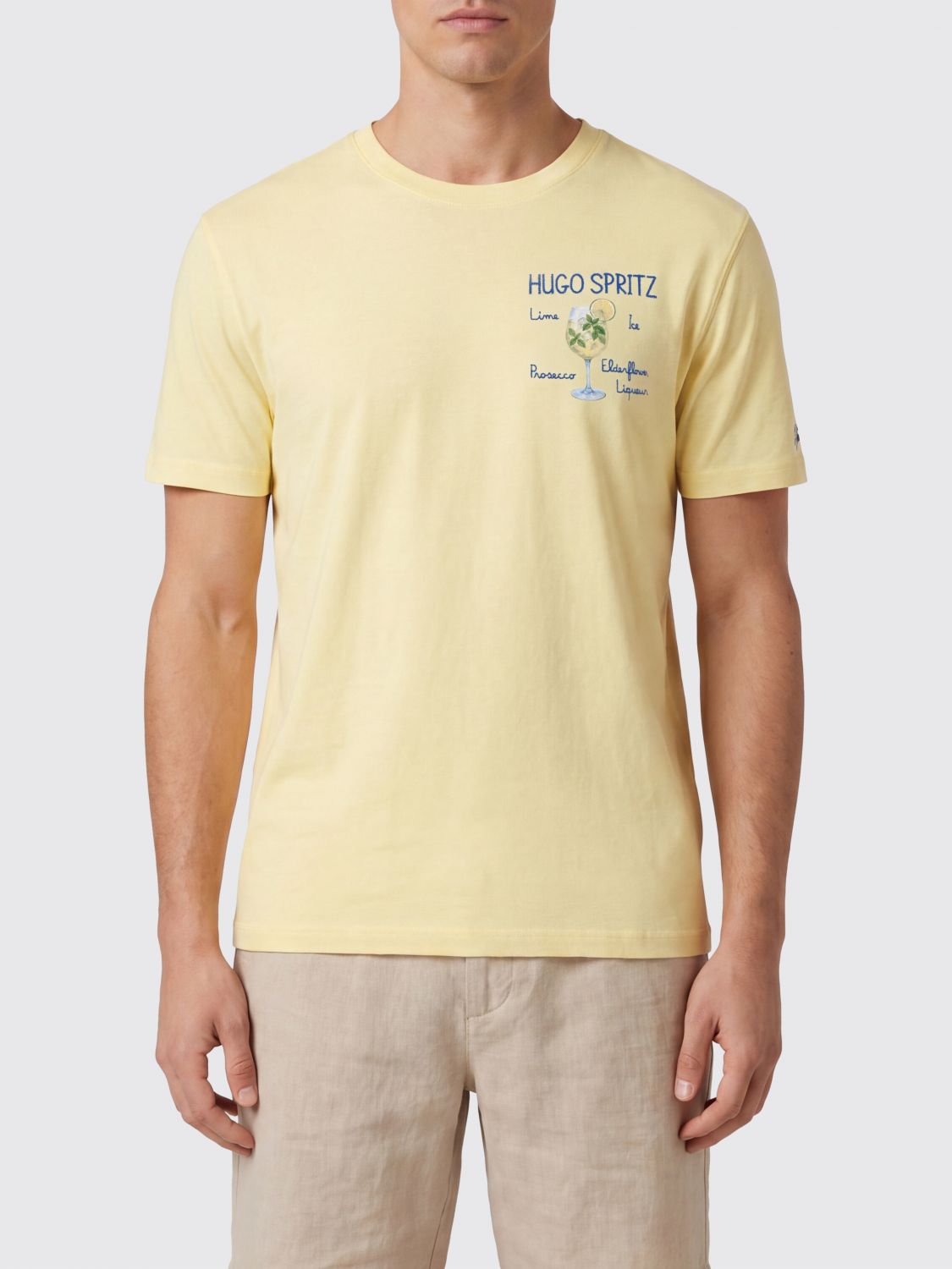 MC2 SAINT BARTH Baumwoll-Rundhals-T-Shirt