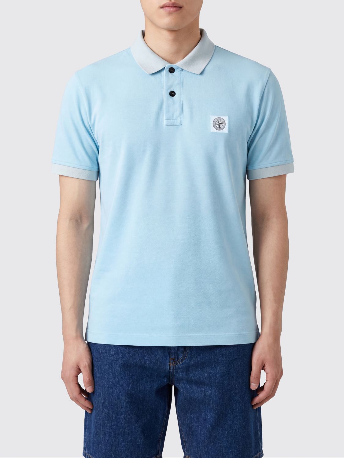 STONE ISLAND Polo in cotone