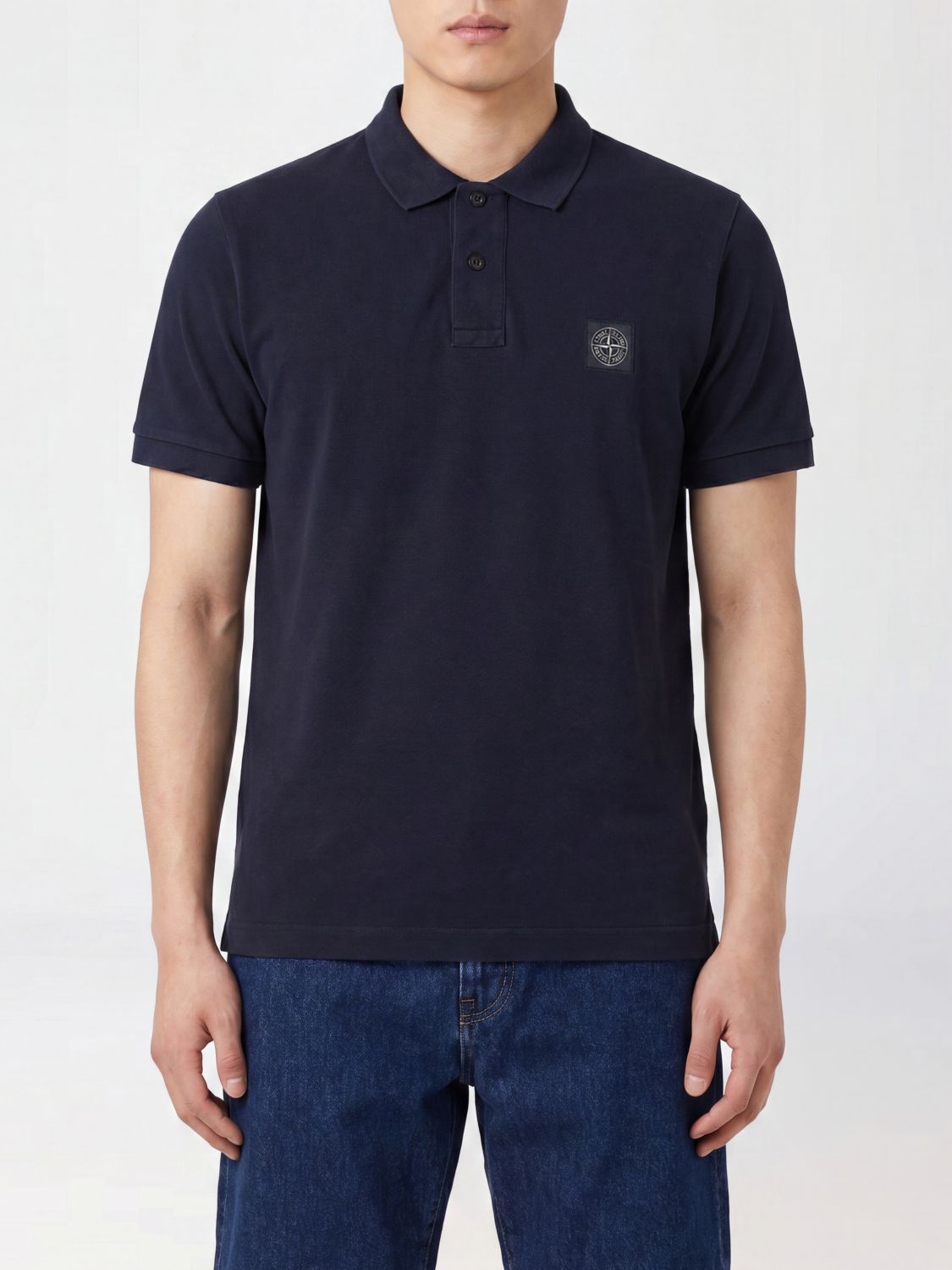 STONE ISLAND Polo in cotone