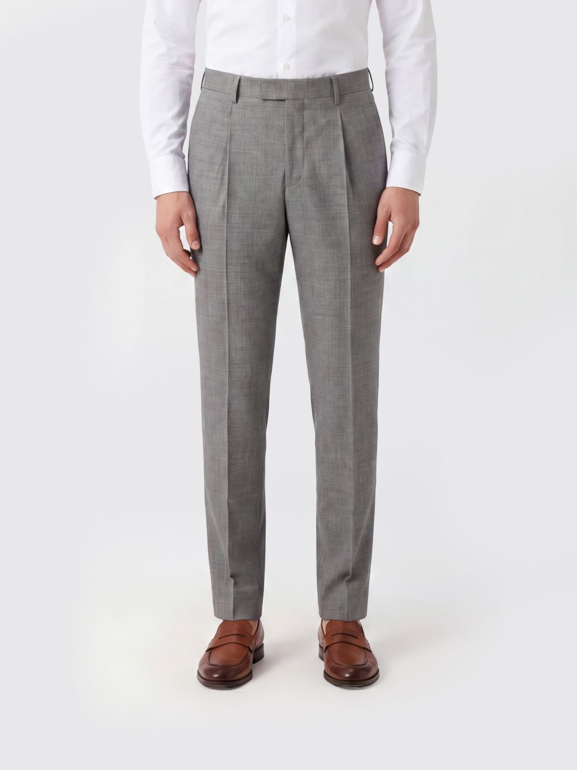 PT TORINO Pantaloni chino in lana vergine stretch