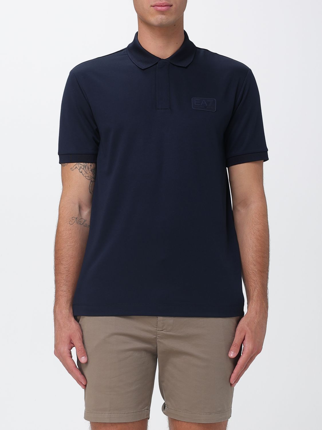 EA7 Polo Herren Farbe Blau
