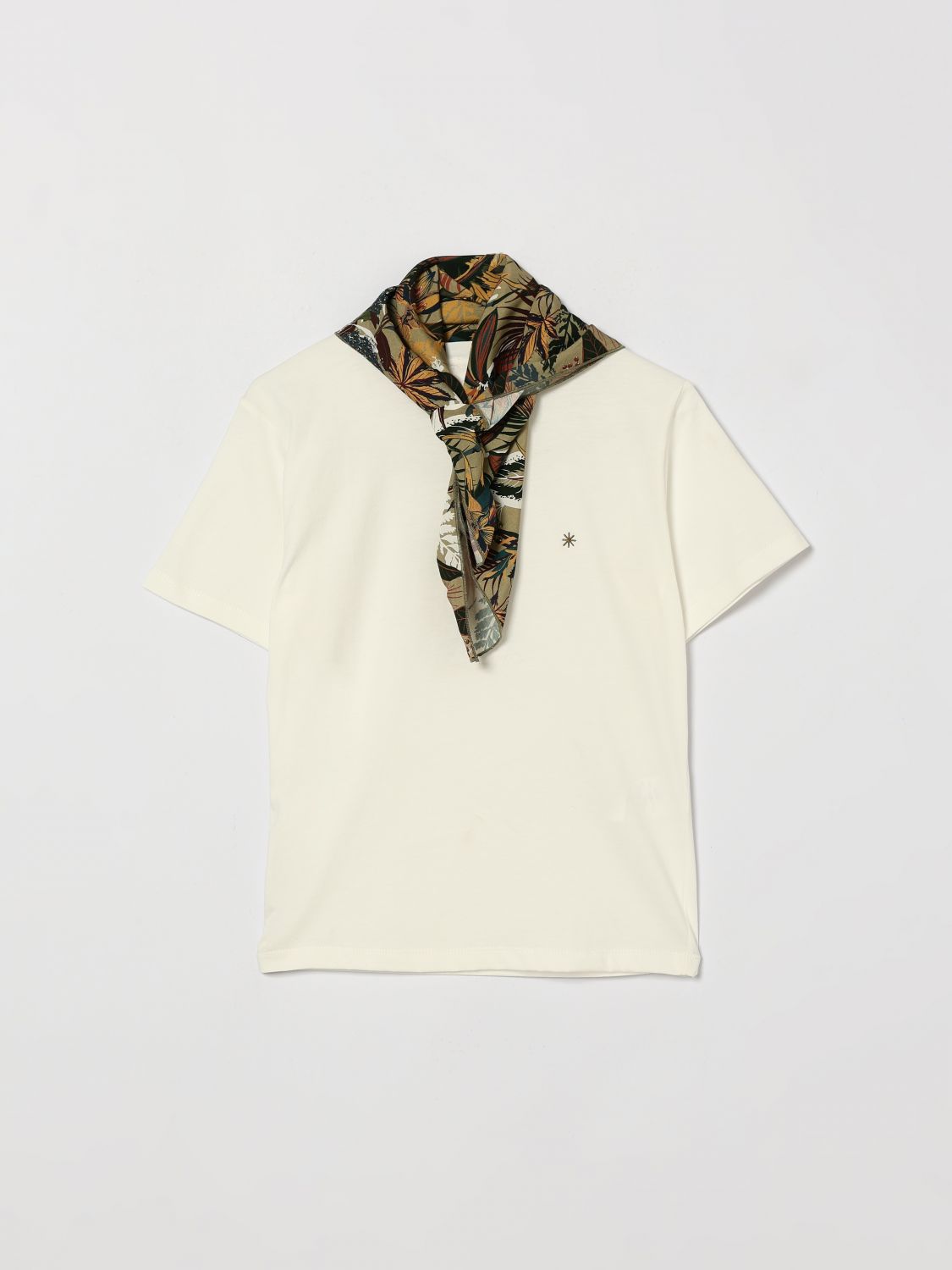 MANUEL RITZ T-Shirt Bambino colore Bianco