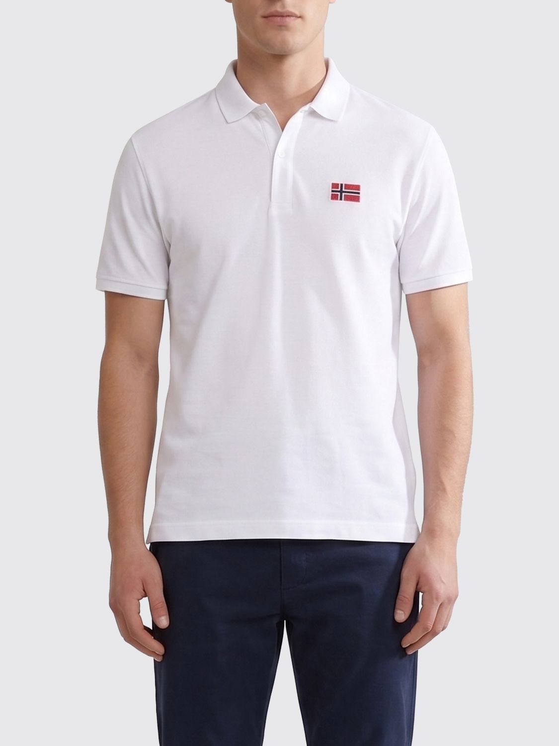 Napapijri Cotton Polo Shirt with Logo