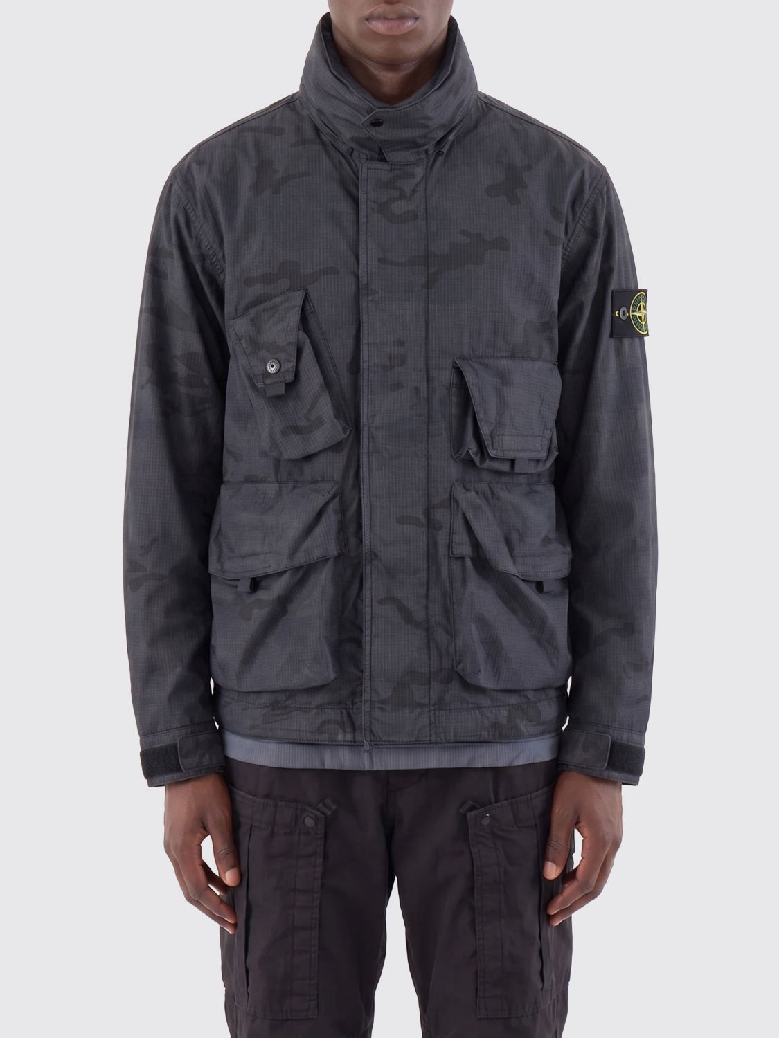 STONE ISLAND Faded Camo Ripstop Jacke