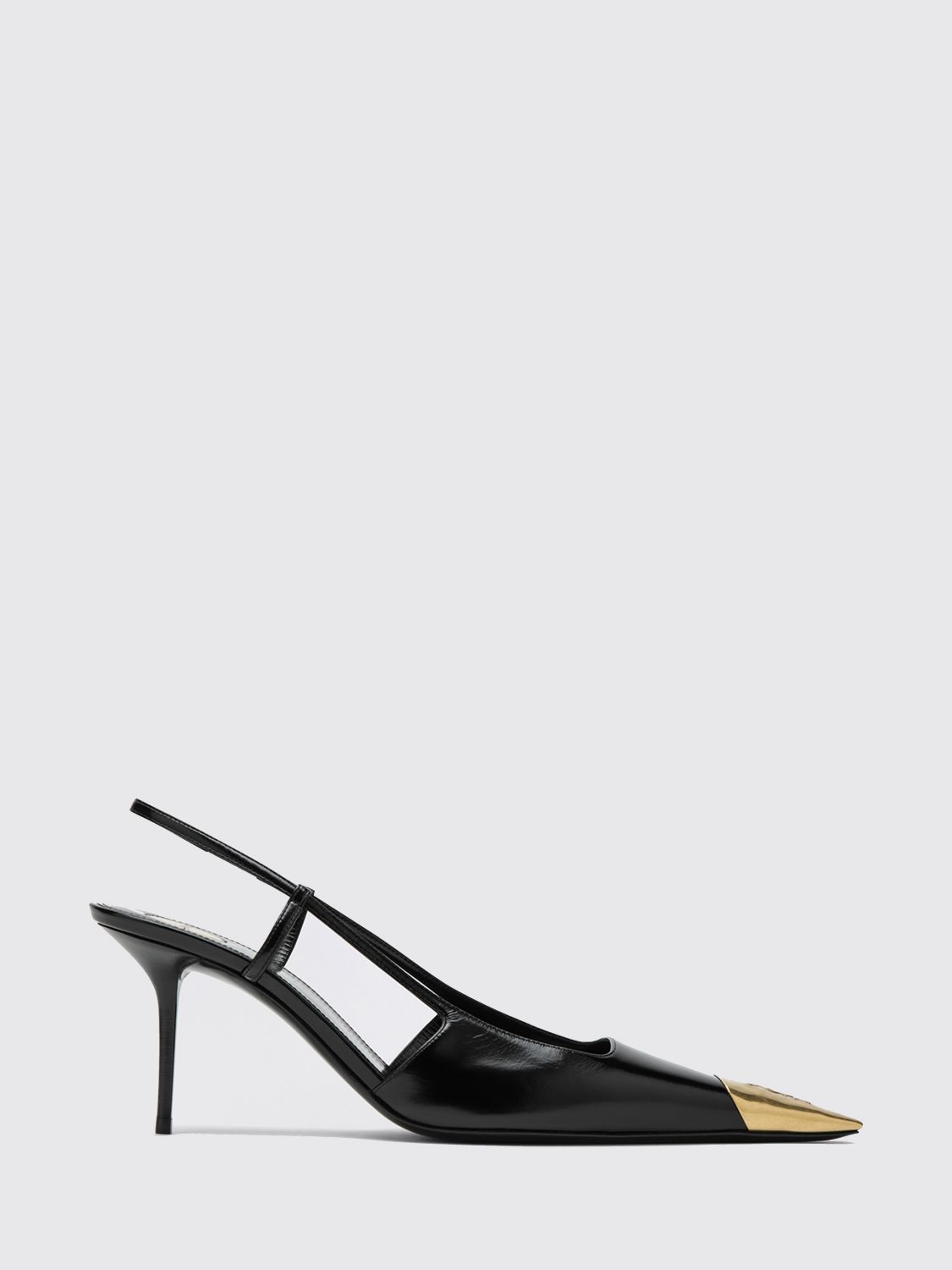 SAINT LAURENT Slingback Jeanne in pelle