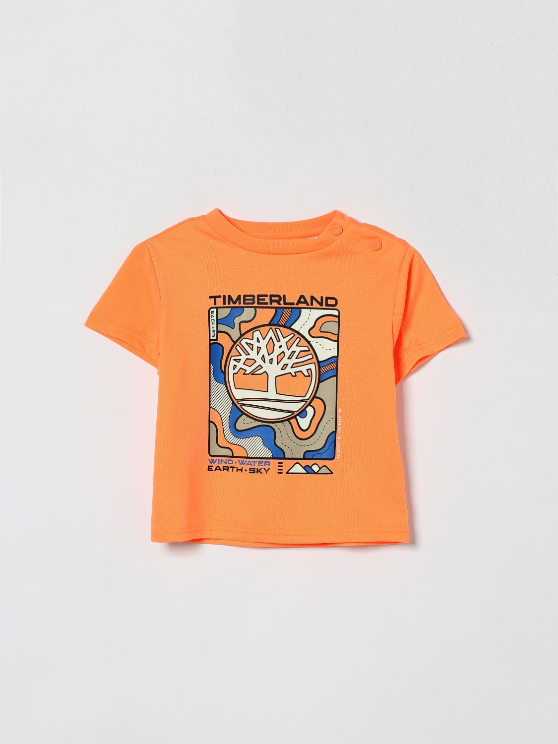 TIMBERLAND T-Shirt Kids color Orange