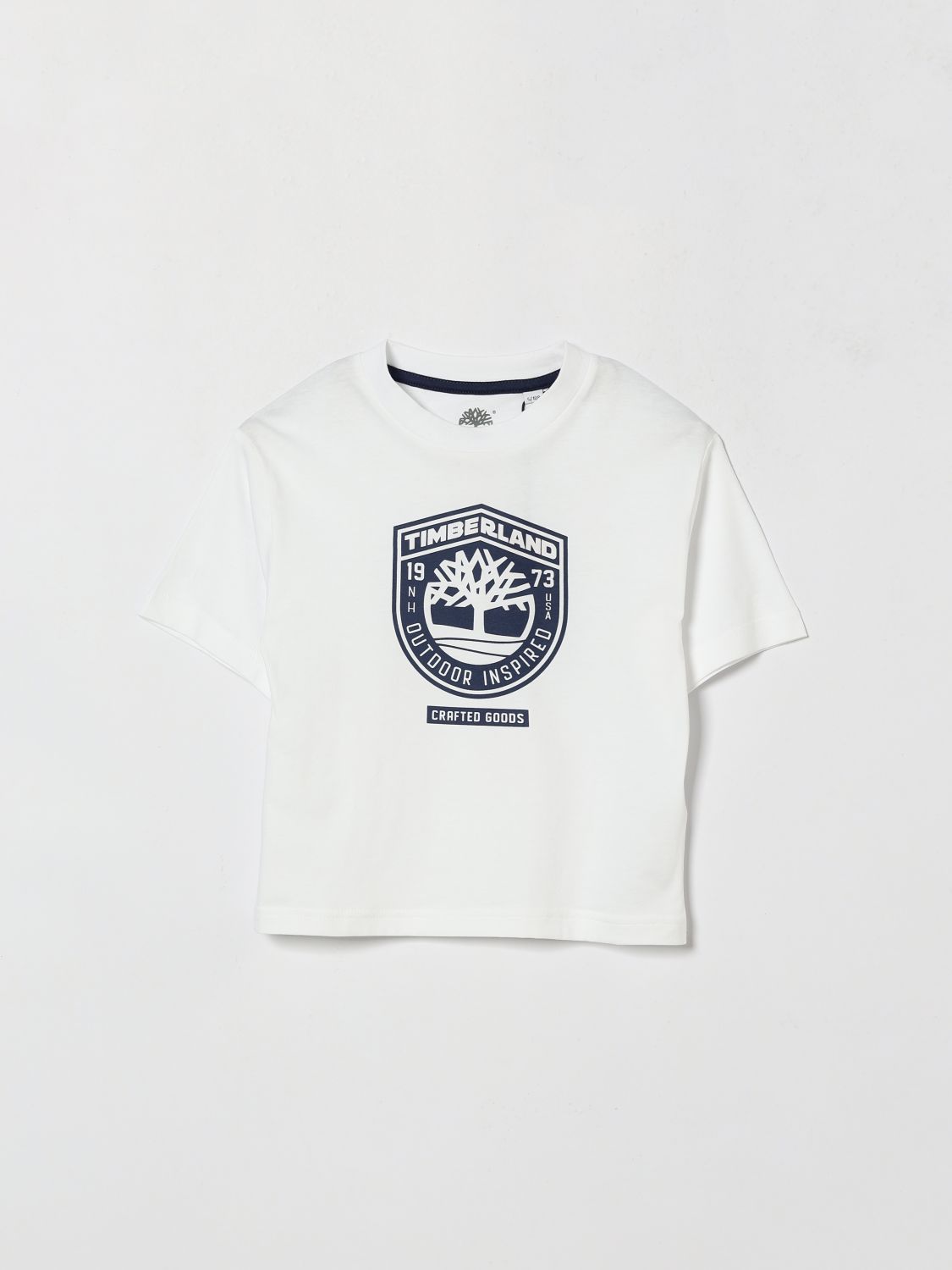 TIMBERLAND T-Shirt Kids color White