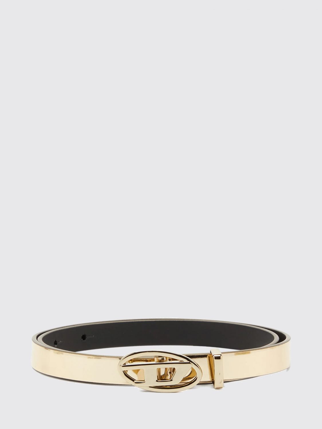 DIESEL B-1DR Laminated Patent Leather Belt　DIESEL B-1DR ラミネートパテントレザーベルト DIESEL