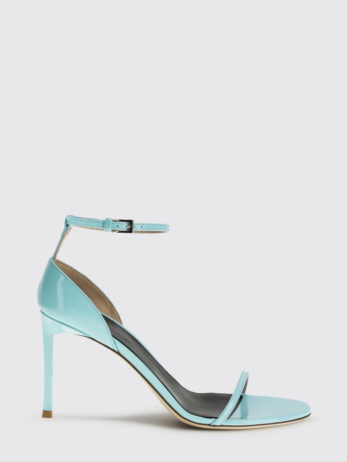 TOM FORD TOM FORD Heeled Sandal Woman color Water　TOM FORD ヒール サンダル ウーマン カラー ウォーター
