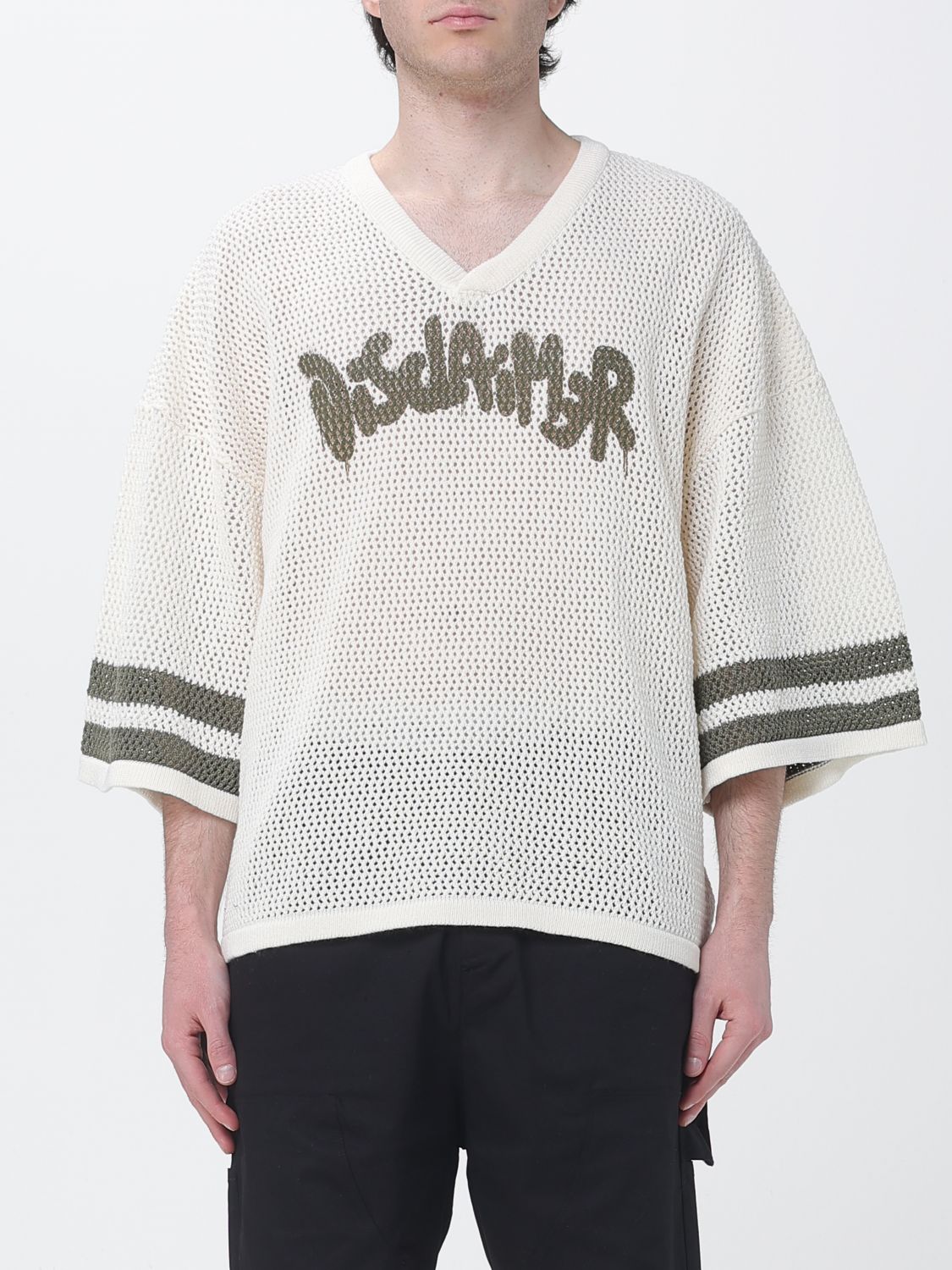 Disclaimer Perforated Cotton Knit