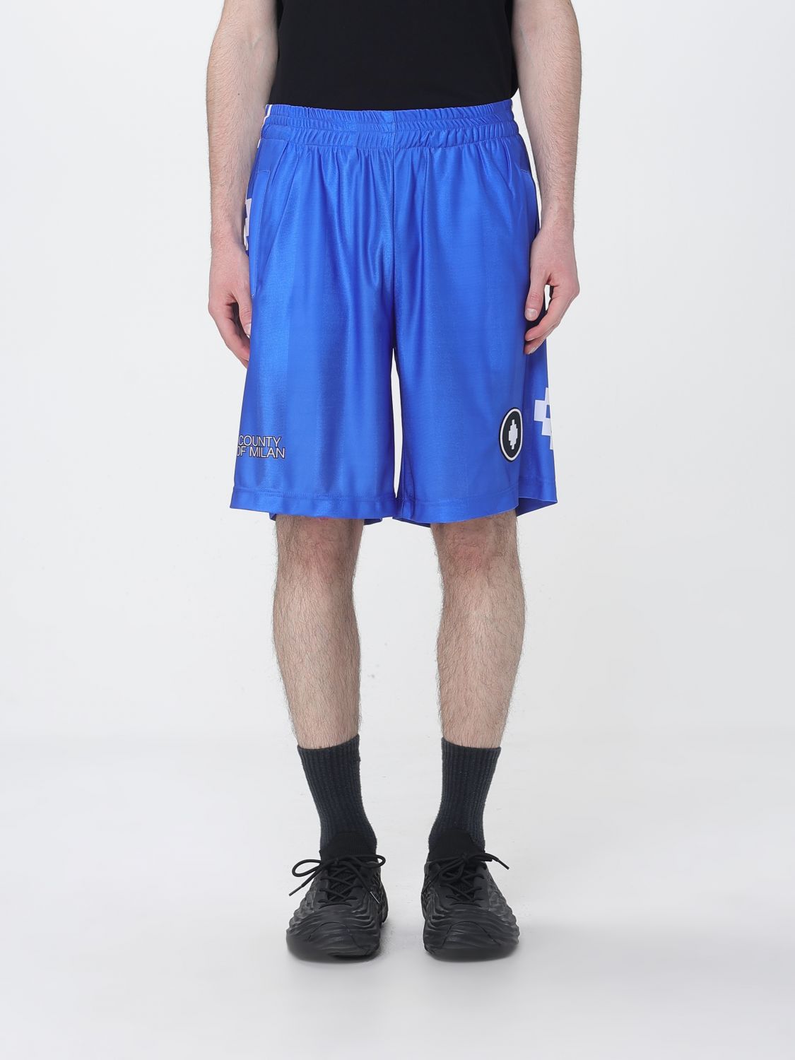 County Of Milan Acetate Bermuda Shorts with Logo · XS