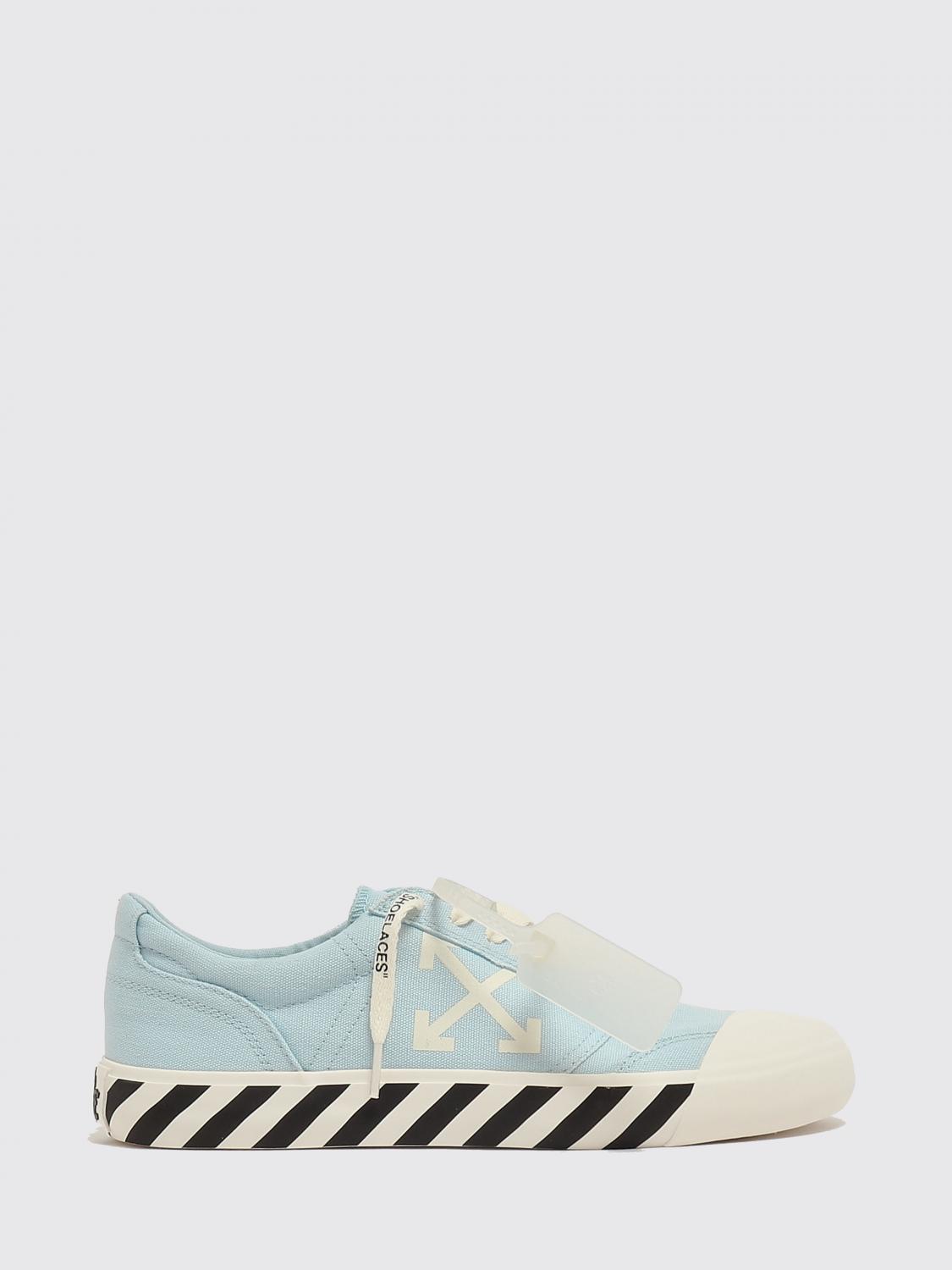 OFF-WHITE Sneakers Men color Sky Blue