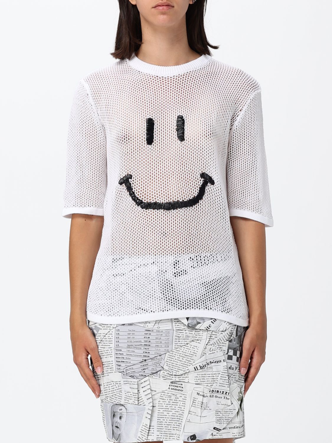 MOSCHINO COUTURE Maglia Donna colore Bianco