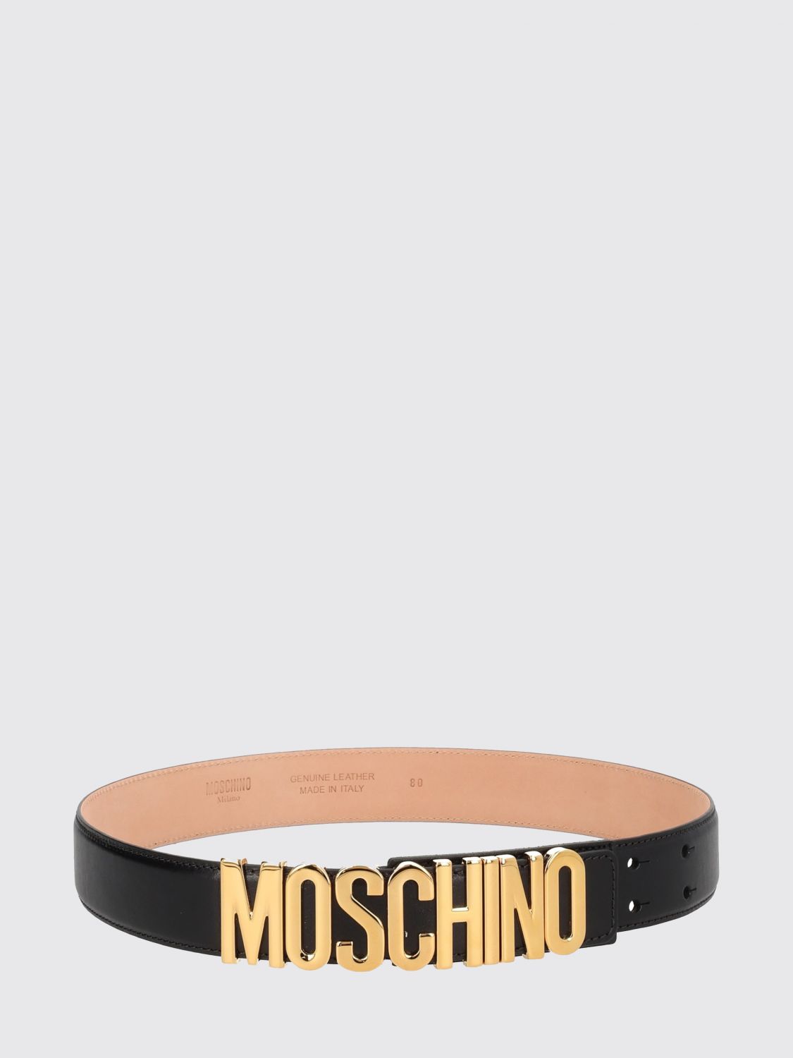 MOSCHINO COUTURE Cintura in pelle