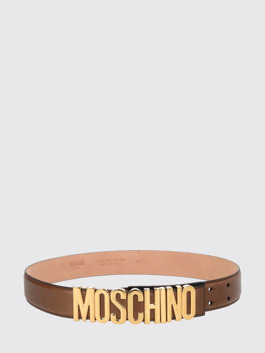 MOSCHINO COUTURE Cintura in pelle
